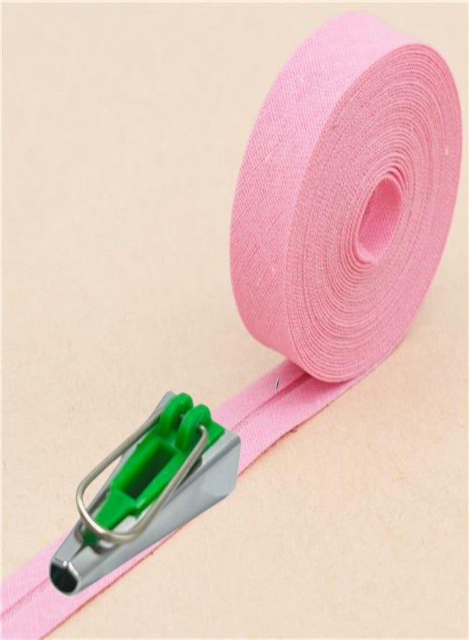 ZENITH Bias Tape Maker Set of Various sizes from 6mm to 25mm available in variations with 1 Seam Ripper, 1 Meassring tape & 1 Threader, Multicolour DIY Quilting Sewing Accessories Tools Kit for Fabric Sewing and Quilting (Green 6mm + Yellow 12mm + 1SR + Tape + 1Threader) - Image 5